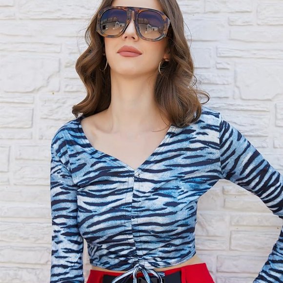 Oversized vintage 70s sunglasses main image 7